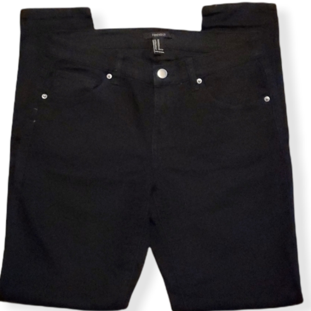 ♠️Forever 21♠️ skinny black jeans, size 28